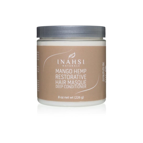 Inahsi Naturals Mango Hemp Restorative Hair Masque Deep Conditioner 226g