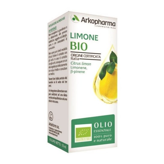 Arkopharma Arkoessentiel Limón Bio Aceite Esencial 10ml