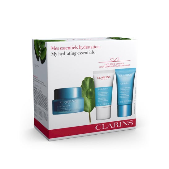Clarins Hydra Essential Set Krem gaszący pragnienie