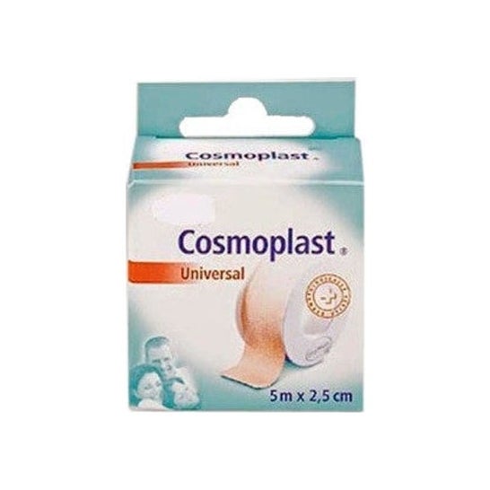 Cosmoplast Universal Woven Tissue Tape Roll 5x2,5cm 1ud