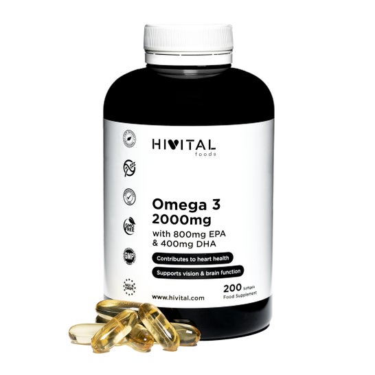 Hivital Foods Omega 3 2000mg 200Caps