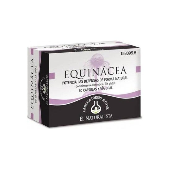 Echinacea + Vit C 60 Cap el Naturalista