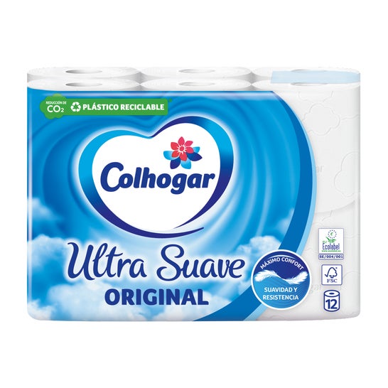 Colhogar Original Soft Toilet Tissue 12 Unitá