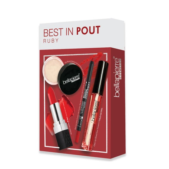 Bellapierre Cosmetics Best In Pout Kit Ruby