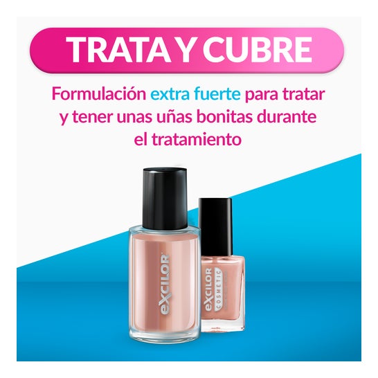Excilor Forte Color Tratamiento de Hongos de Uñas Nude 30ml