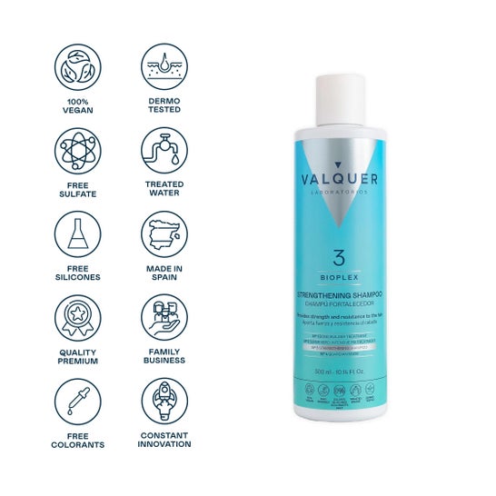 Valquer Bioplex N°3 Champú Fortalecedor 300 Ml
