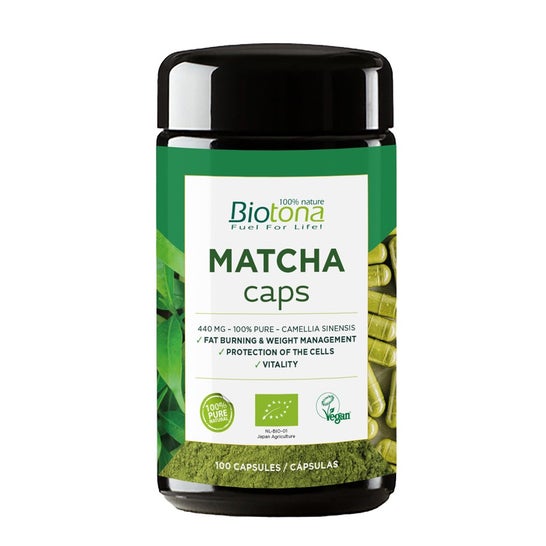Tè Matcha biologico Biotona 100caps