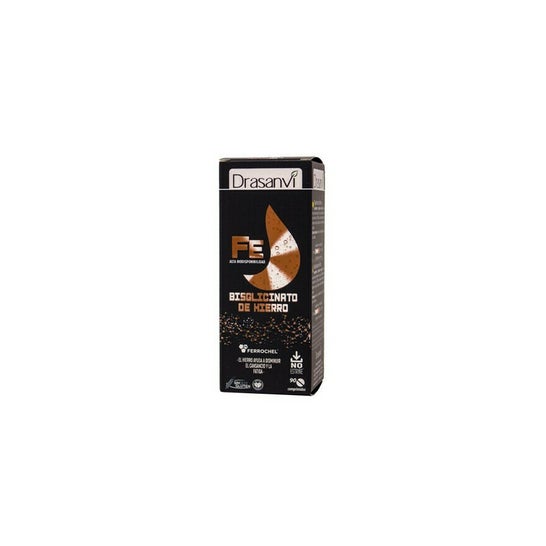 Drasanvi Mineral Bisciglinato Hierro Ferrochel 90 comp