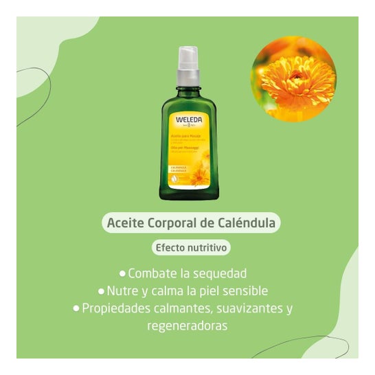 Weleda Aceite para Masaje Caléndula 100 ml