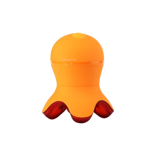 Leotec Octopus Mini Massaggiatore Colore Arancione