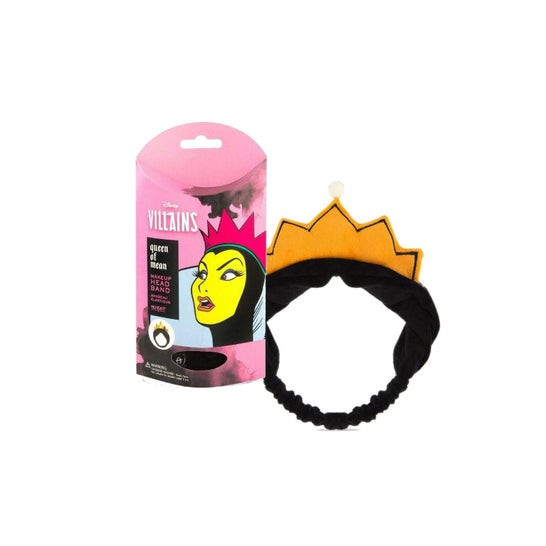 Mad Beauty Disney Villains Makeup Head Band Queen Of Mean 1ud
