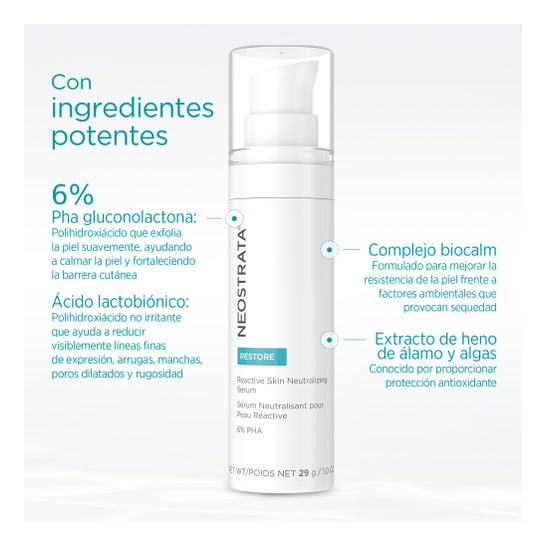 NeoStrata Restore Serum Antiedad Antirrojeces 29g
