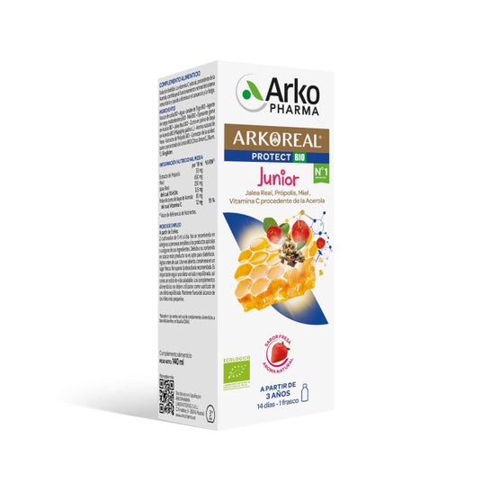 Arkoroyal Fortifying Syrup Junior Bio Ds 3 Years Bottle Of 140 Ml