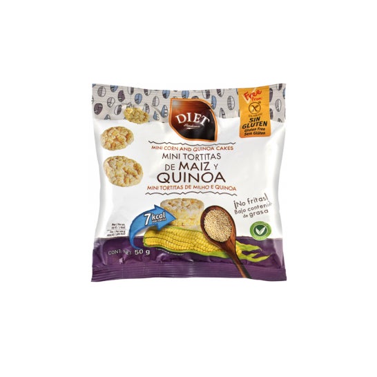 Diet-Radisson Tortas Maíz Quinoa Mini Sin gluten 50 g