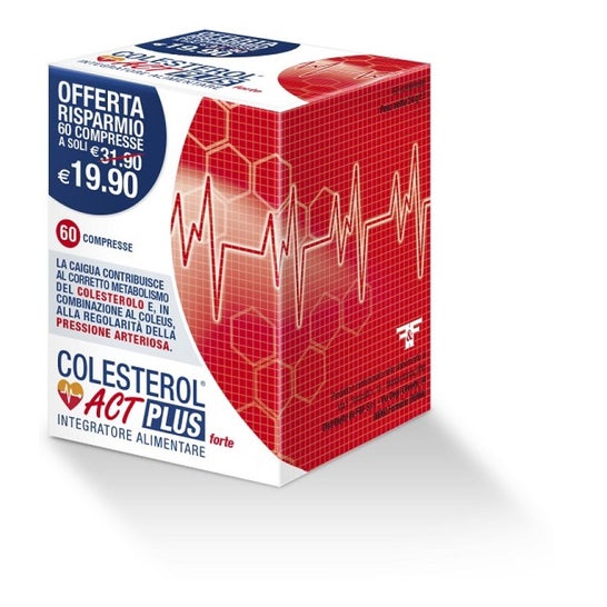 F&F Colesterol Act Plus Forte 60comp
