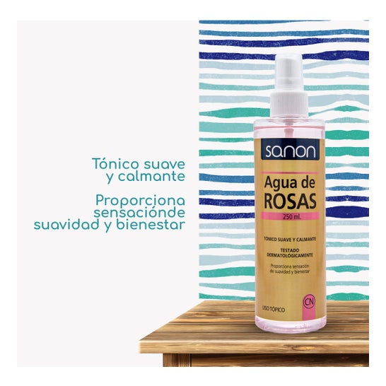 Sanon Agua de Rosas 250ml