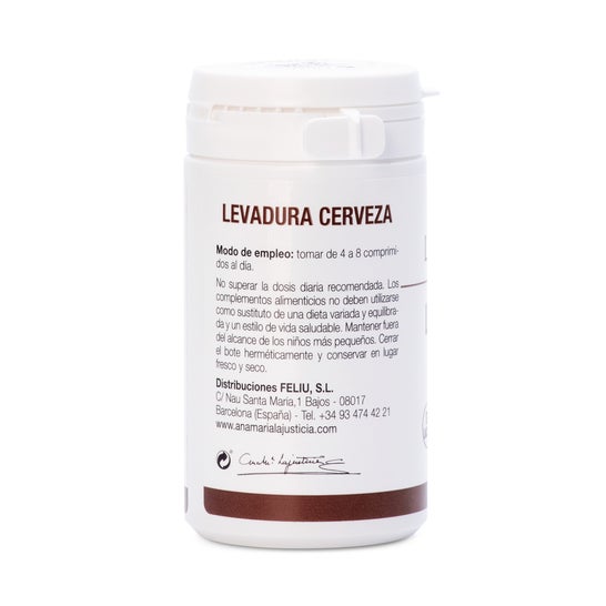 Ana Maria Lajusticia Yeast + Wheat Germ + Thiamine 80comp