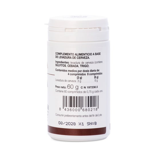 Ana Maria Lajusticia Yeast + Wheat Germ + Thiamine 80comp