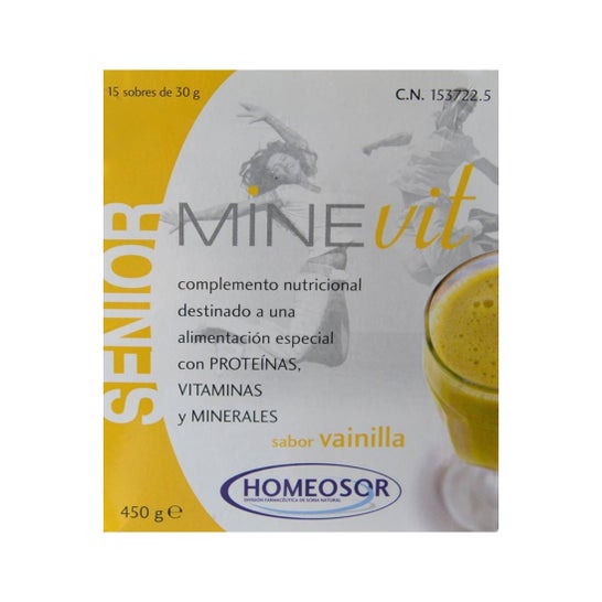 Minevit Senior 30 G 15 Enveloppen Vanilla