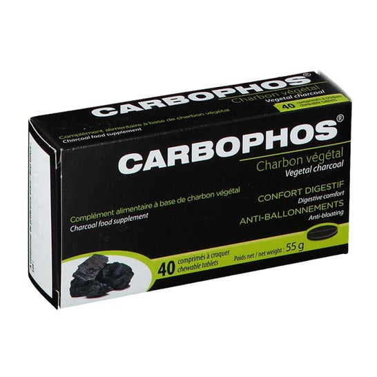 Carbón vegetal Carbophos Cpr 40