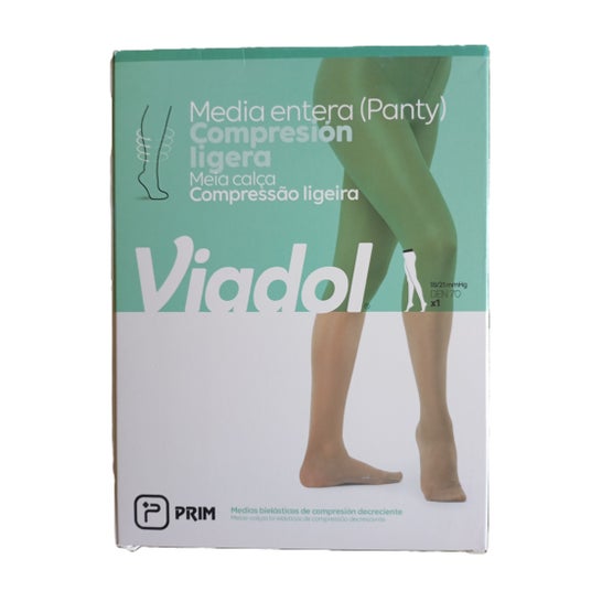 Viadol Panty very light compression beige large size