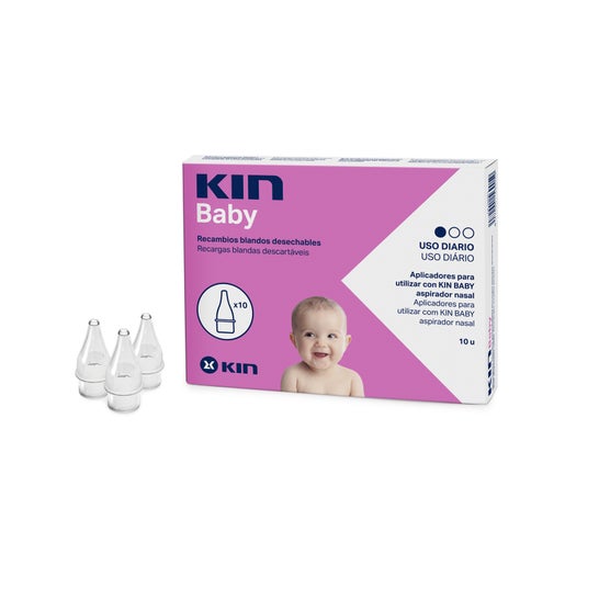 Kin Baby Nasal weiche Nachfüllpackung 10 Stk