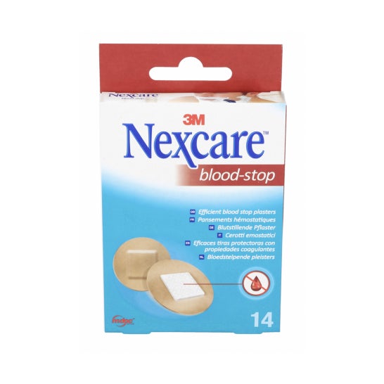 Nexcare Blood Stop Apósitos Redondos 30x22,5mm