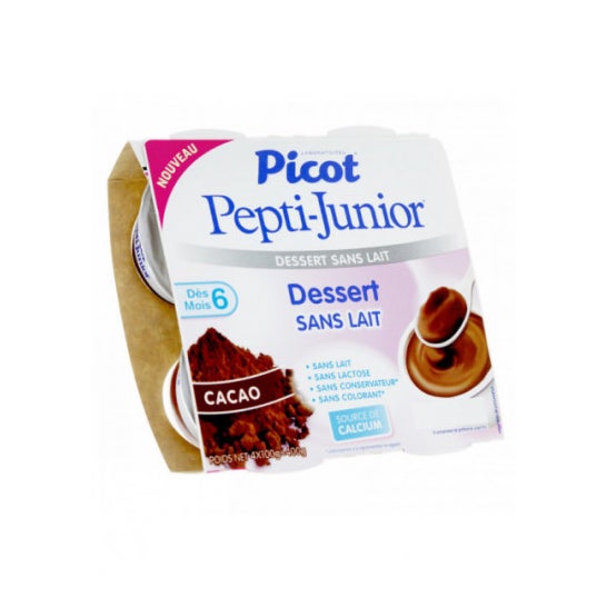Picot Pepti-Junior Mi 1er Postre de Cacao 4x100ml