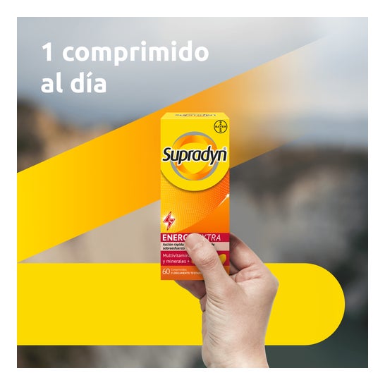 Supradyn Energy Extra Deporte Vitaminas y Energía 60 Comprimidos