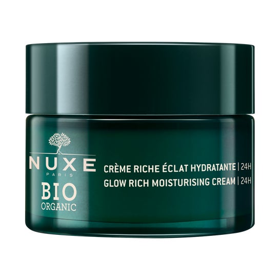 Nuxe Bio Organic Crema Rica Luminosidad Hidratante 24h 50ml