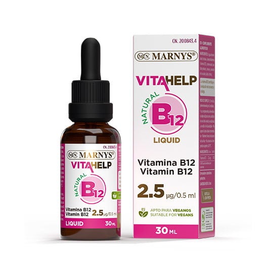 Marnys Vitahelp Vitamina B12 2,5mcg Líquida 30ml