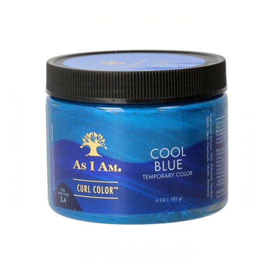 As I Am Curl Color Tinte Color Temporal Cool Blue 182g