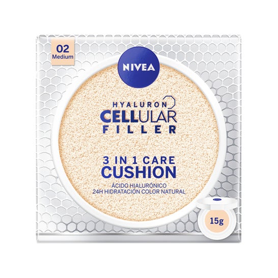 Nivea Hyaluron Cellular Filler 3 In 1 Crema Color Nro 02 15g