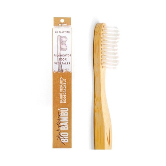 Biobamboo Soft-Medium Adult Toothbrush 1pc