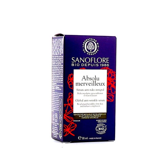 Sanoflore Wonderful Absolute Anti-Wrinkle Serum Organic 30ml