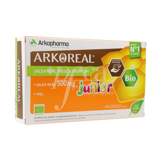 Arkopharma Arko Real Jalea Real Junior Bio ampollas 20X15ml