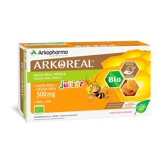 Arko Real Royal Jelly Pappa Reale Junior Bio Ampolle 20x15ml