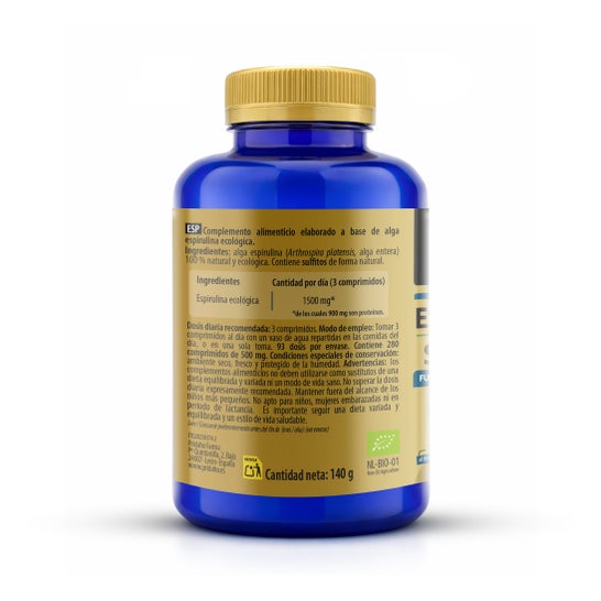 Sanon Spirulina BIO 280 kapsler