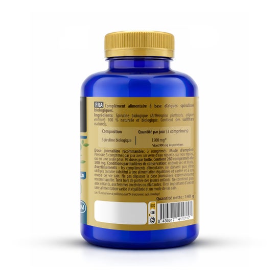 Sanon Spirulina BIO 280 kapsler