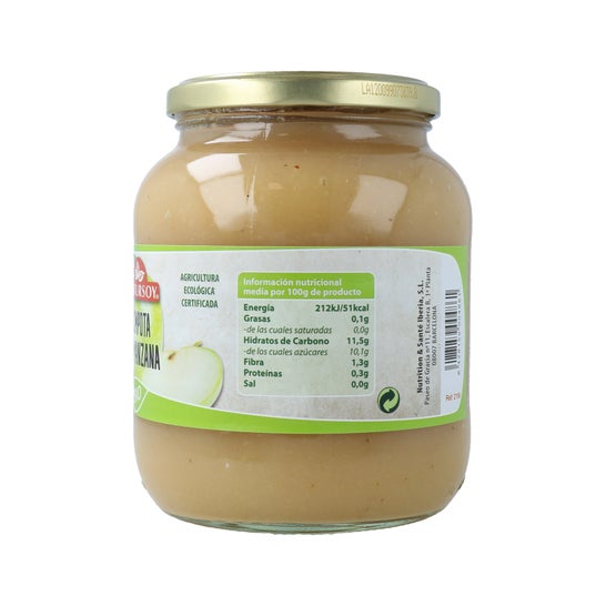 Natursoy Compota de Manzana Eco 720 ml
