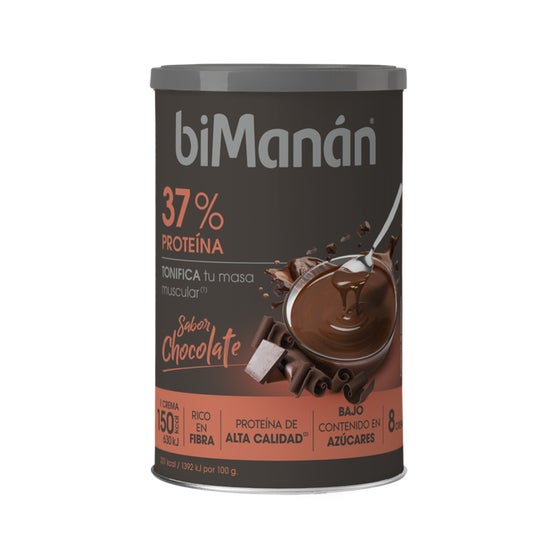 biManán Crema Proteína Sabor Chocolate 8 cremas