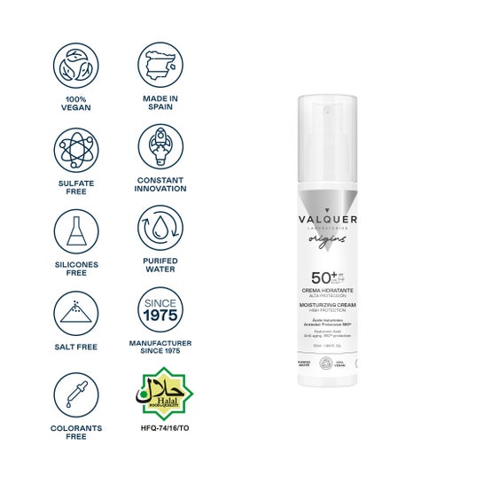 Valquer Bullon Hochschutzcreme Hydra Spf50 50 Ml