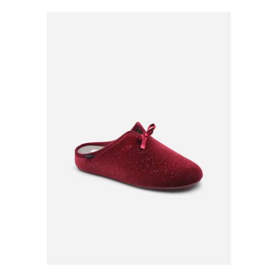 Scholl Pantufla Rachele Mule Memory Burdeos Talla 38 1 Par