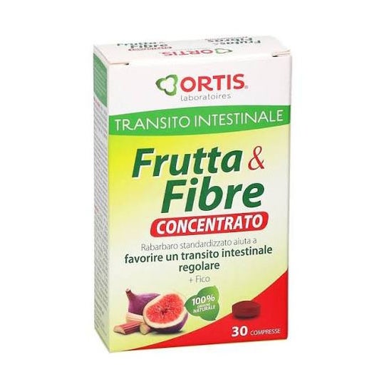 Frugter og fibre koncentrere 30 tabletter