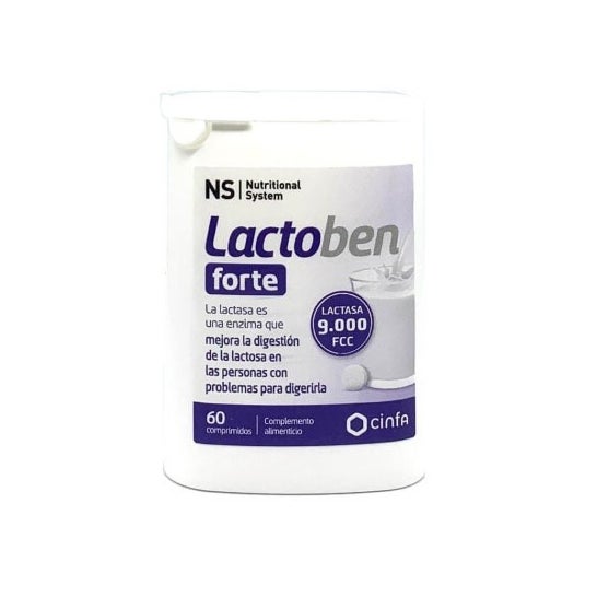 Ns Digestconfort Lactoben Forte 60 Comprimidos