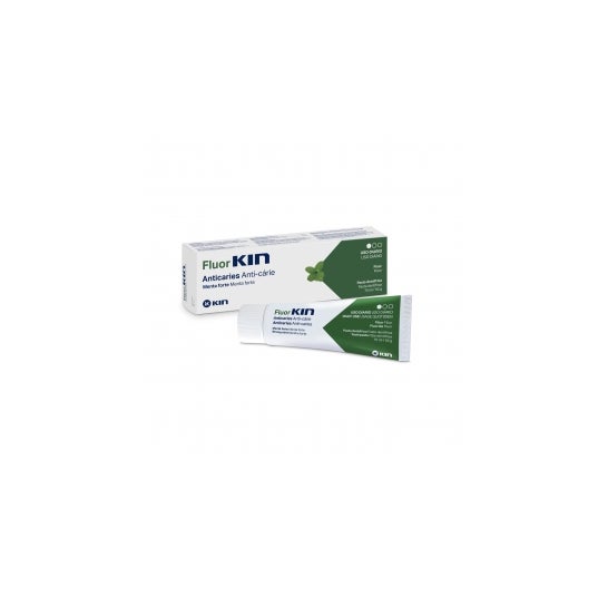 Fluor-Kin anticaries pasta dentífrica menta forte 75ml