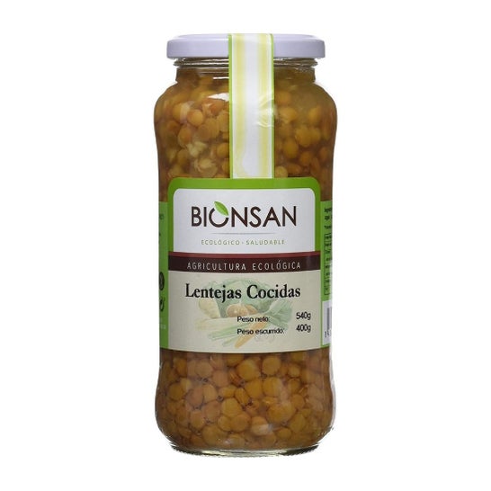Bionsan Cooked Lentils Eco 400g