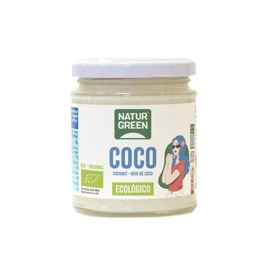 NaturGreen Grasa de Coco Bio 200g NaturGreen Grasa de Coco Bio 200g