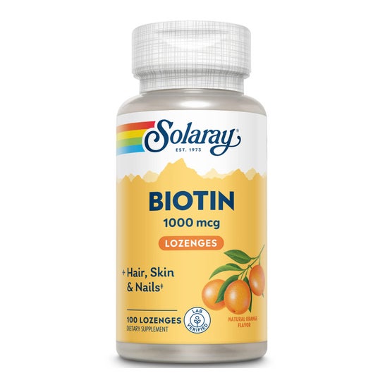 Biotina Solaray 1000mcg 100 capsule