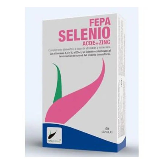 Fepadiet Fepa-Selenio Acde + Zinc 200 Ug 60caps Fepadiet Fepa-Selenio Acde + Zinc 200 Ug 60caps